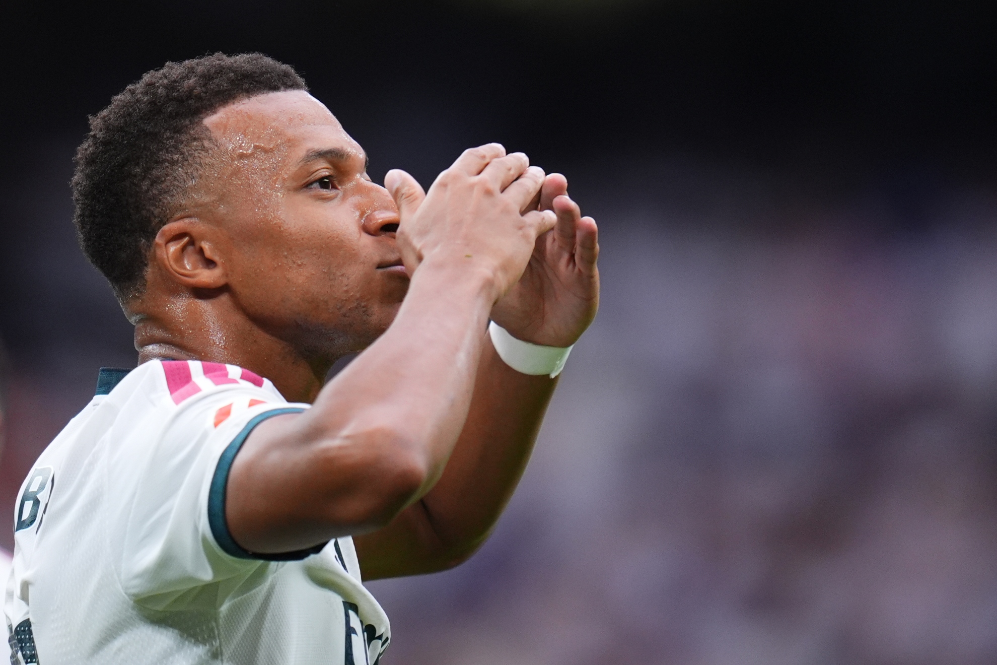 Mbappé, con el Real Madrid. LAPRESSE