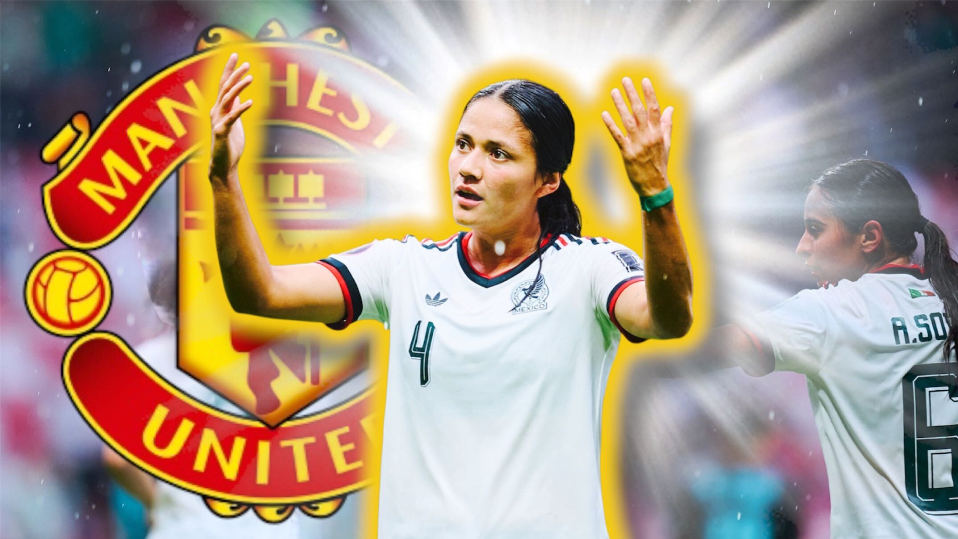 Rebeca Bernal, jugadora mexicana que marca historia en el futbol femenil. MARCAMX