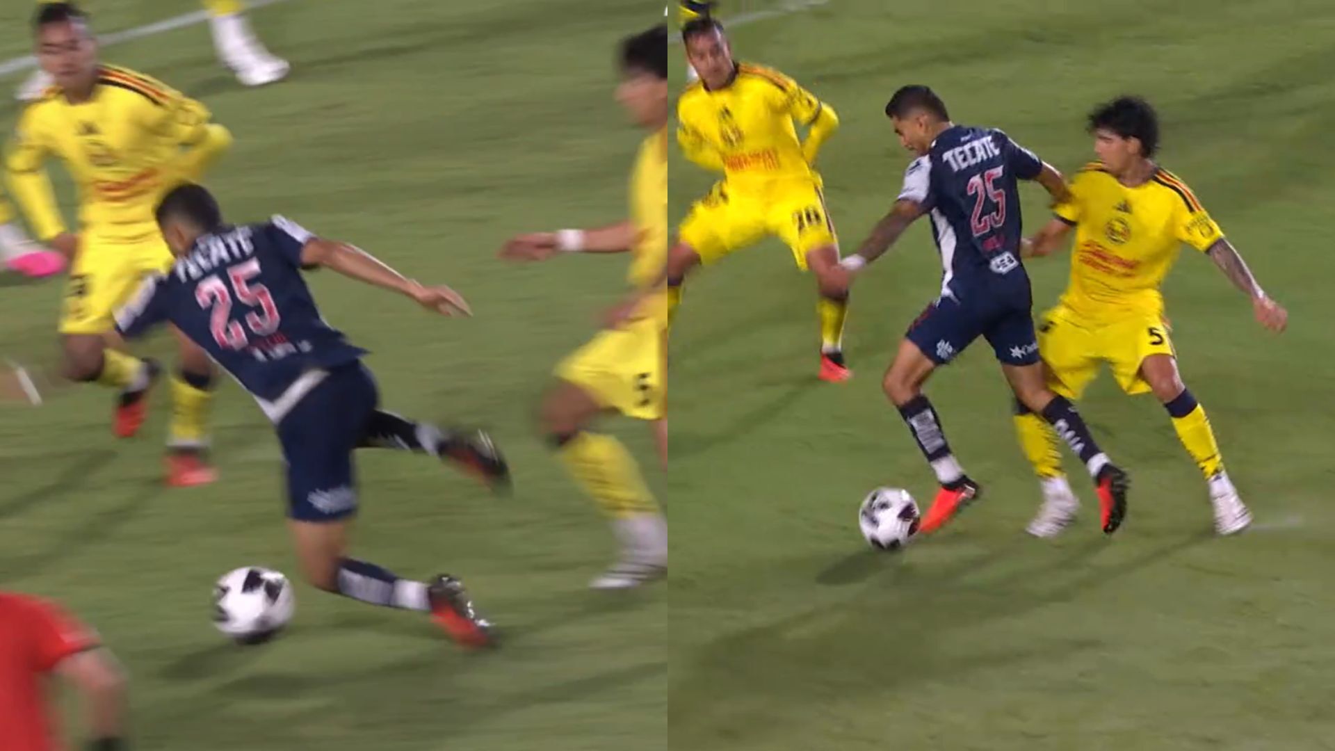 Monterrey empata a América con un polémico penalti que hace estallar las redes Capturas de X