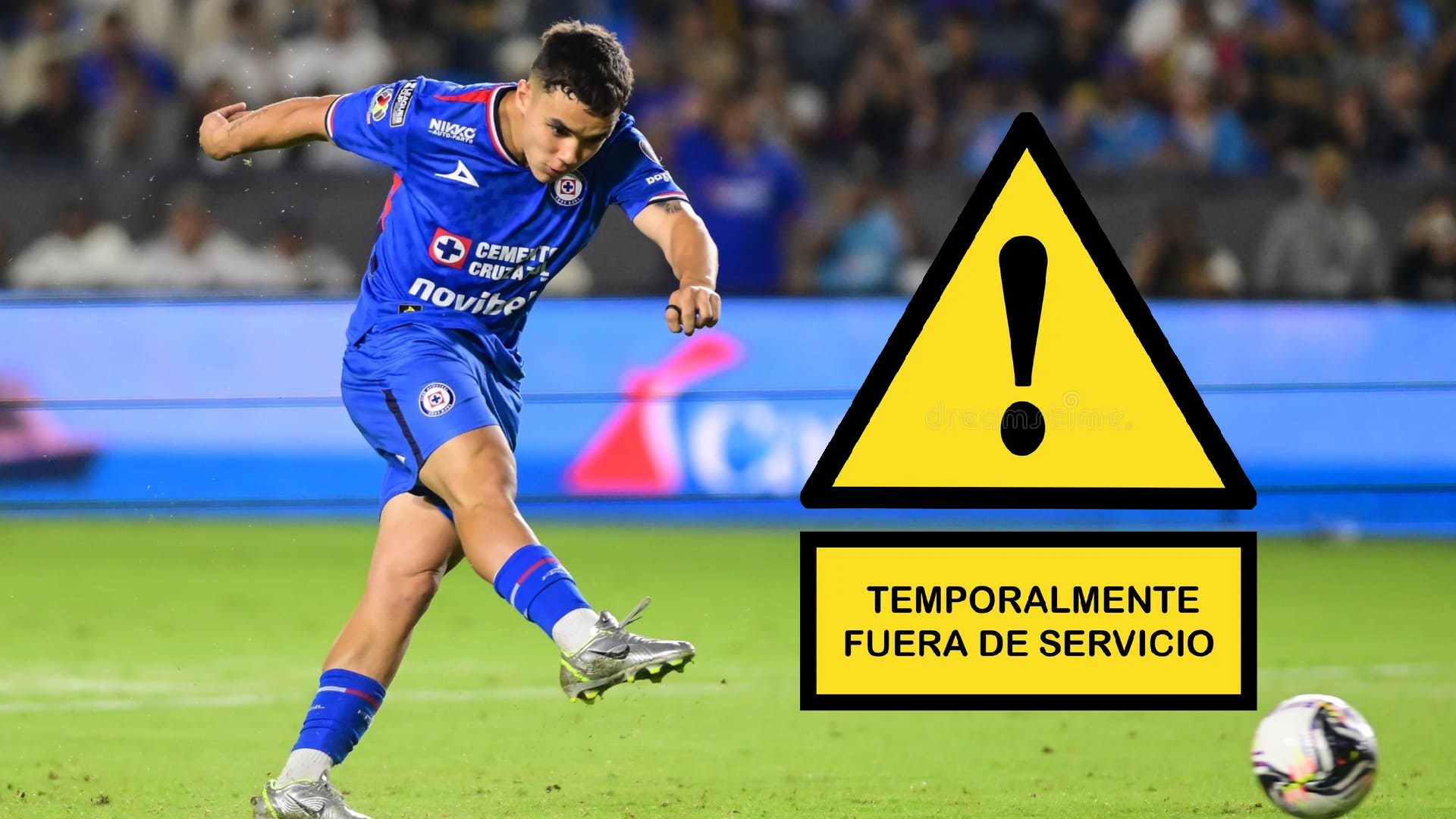 El joven delantero de La Máquina, Mateo Levy, estará fuera indefinidamente. MEXSPORT/ESPECIAL
