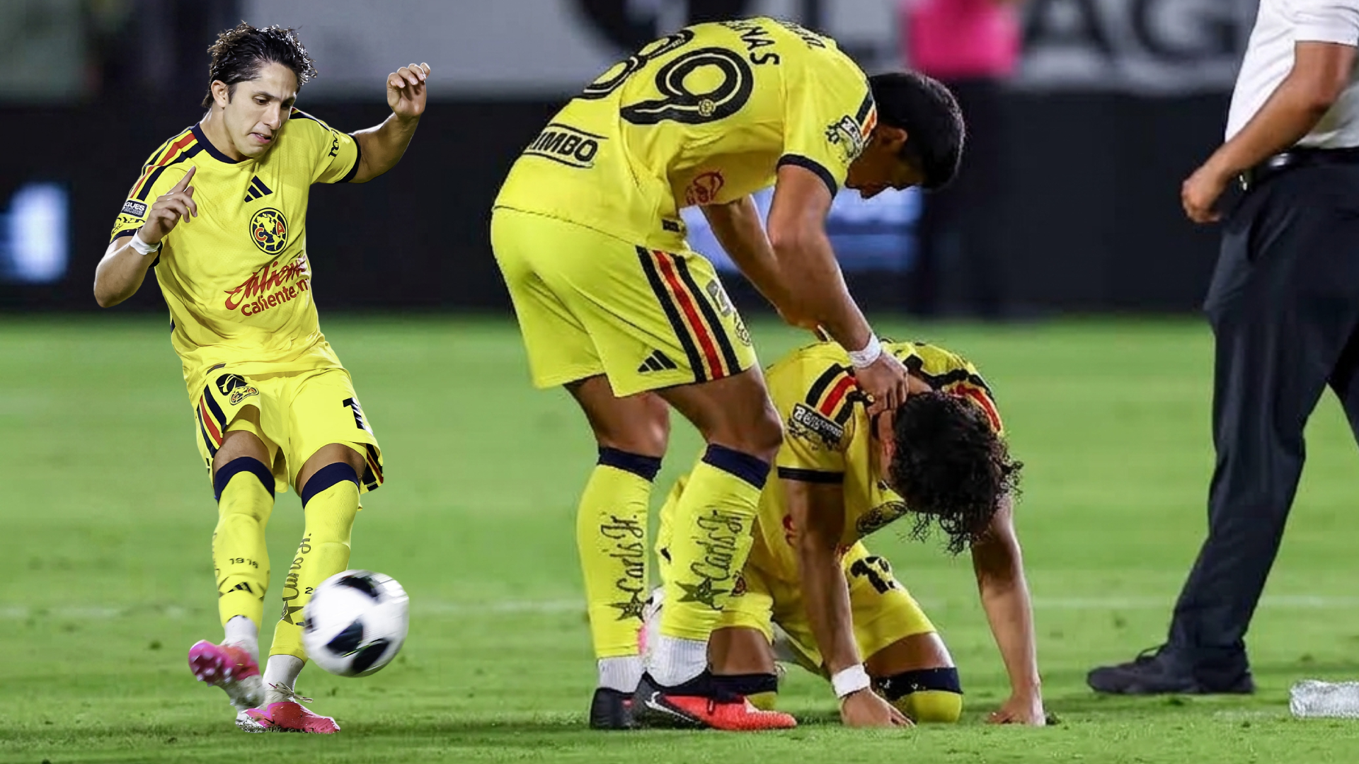 El jugador del América pasó de anotar un golazo a fallar su penalti ante Monterrey / Mexsport