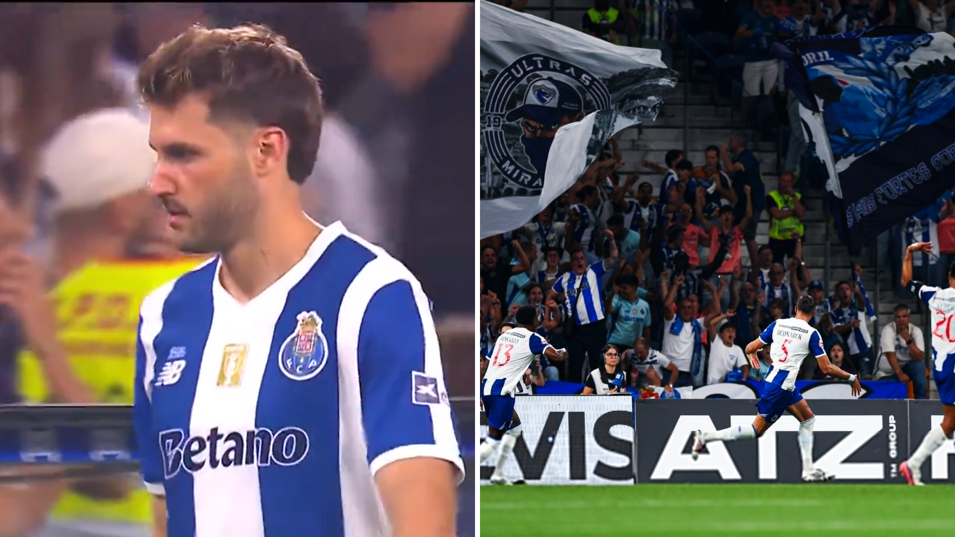 Santiago Giménez debuta con el Porto; tiene sus primeros minutos en la Primeira Liga /X@FCPorto