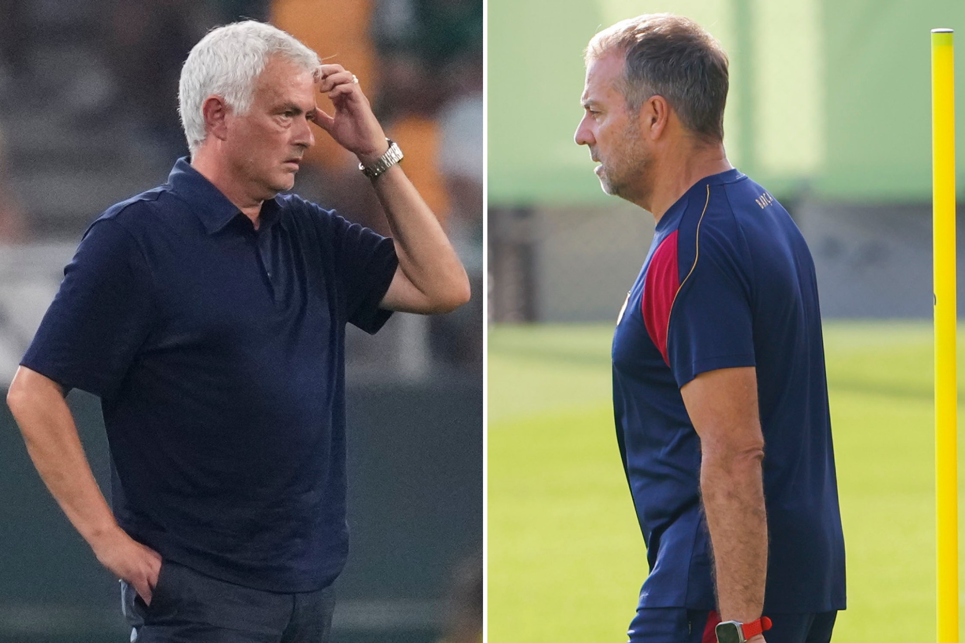 Mourinho y Flick