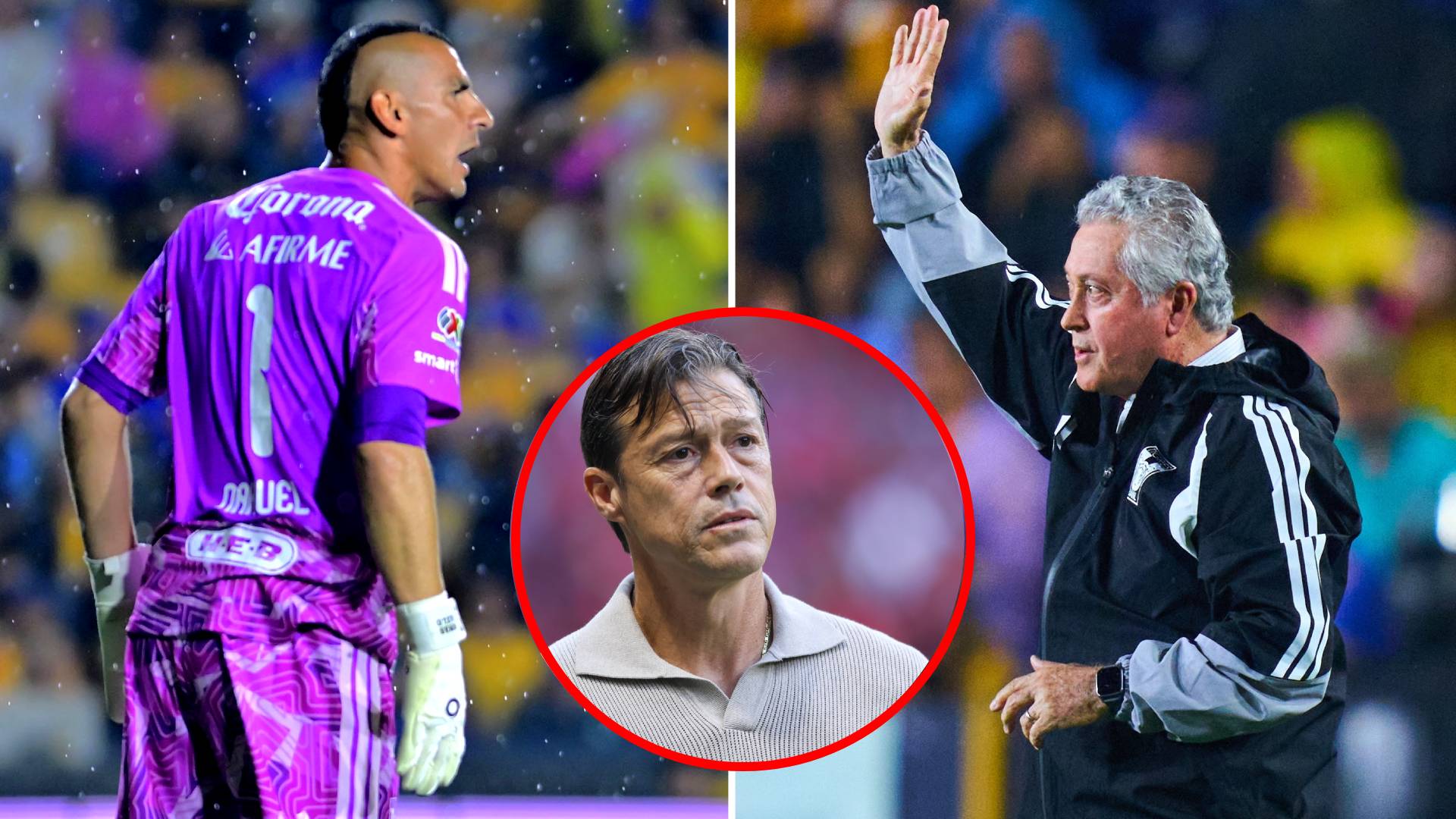 Nahuel Guzmán / Matías Almeyda / Víctor M. Vucetich MEXSPORT