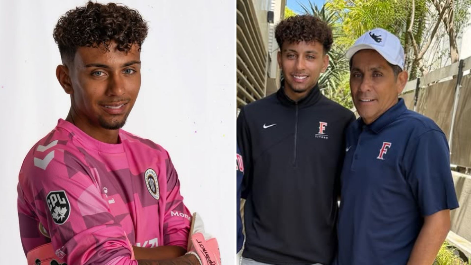Hijo de Jorge Campos debuta profesionalmente en Canadá y evita derrota de su equipo Instagram: antonio.campos1