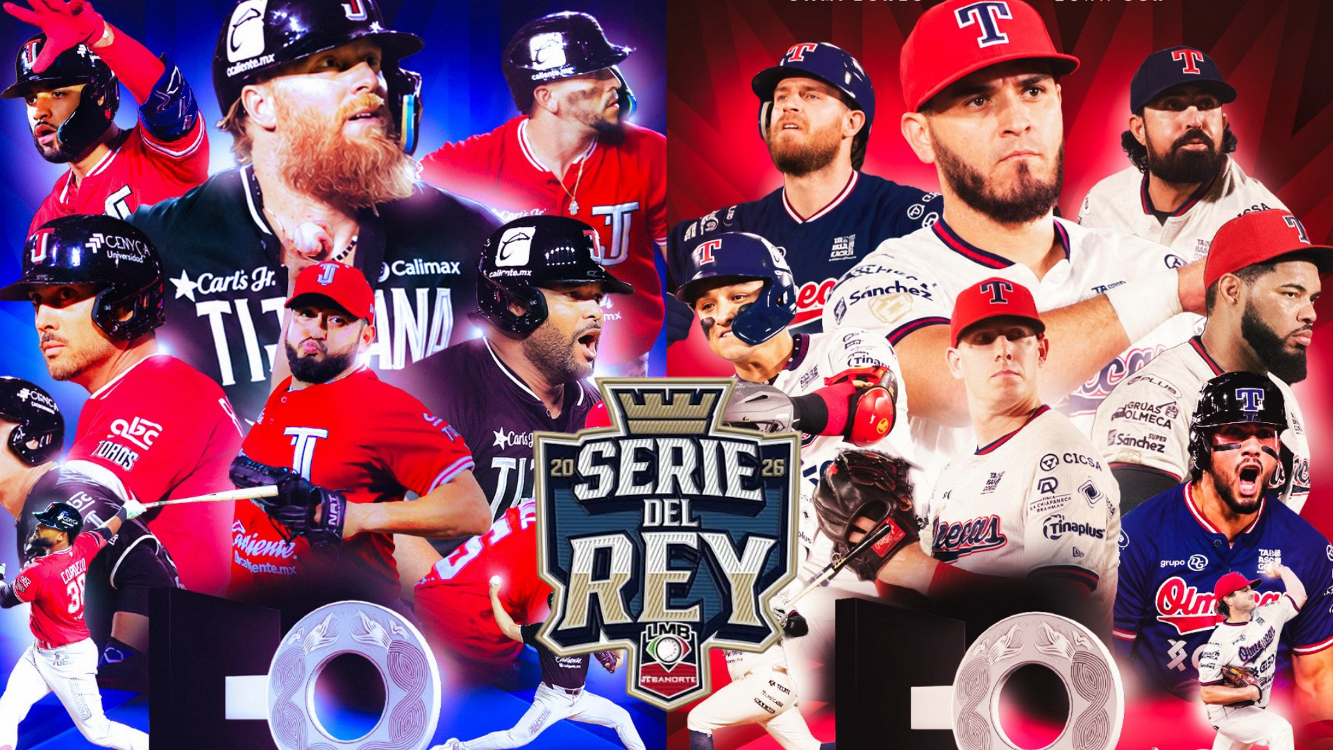 Dónde ver la Serie del Rey 2026: Canales de TV y plataformas de streaming para mirar Toros de Tijuana vs Olmecas de Tabasco /X@LMBBanorte