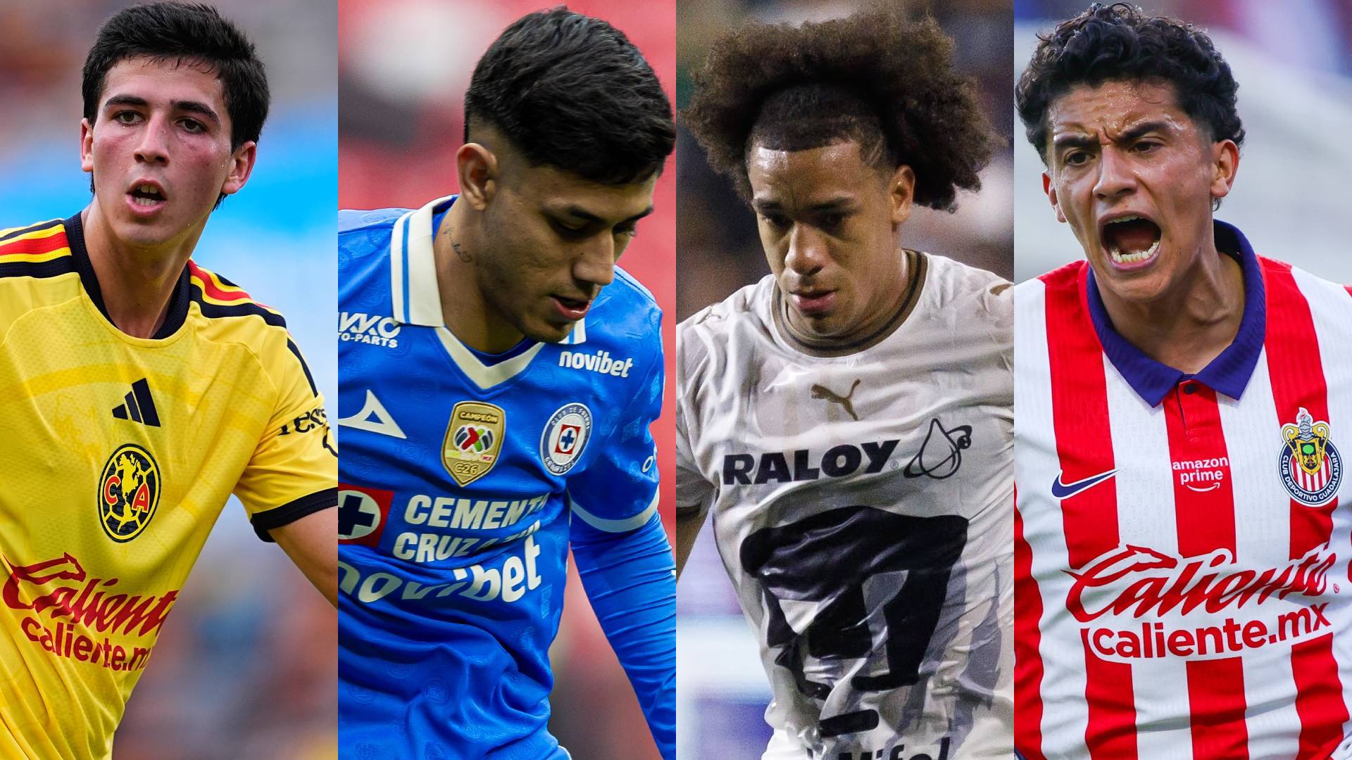 América vs. Cruz Azul y Chivas vs. Pumas. MEXSPORT