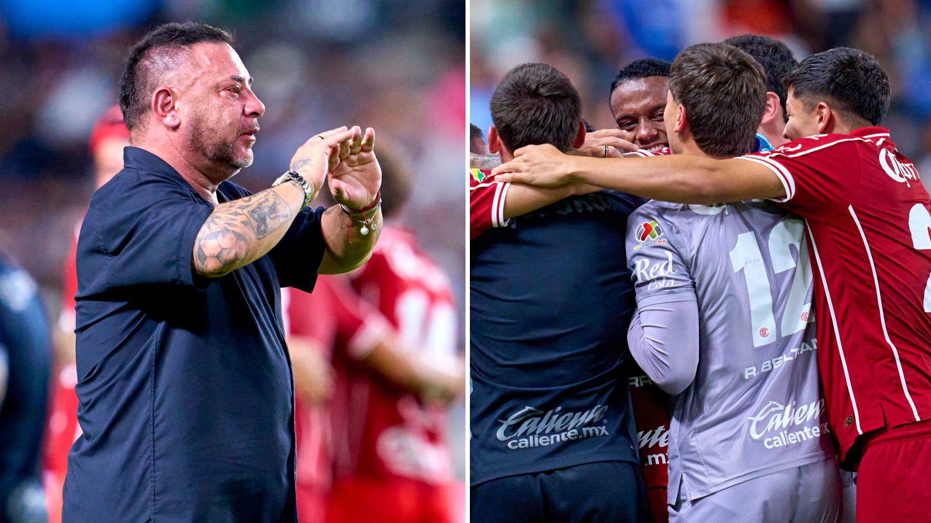 Antonio Mohamed y los Diablos Rojos del Toluca MEXSPORT