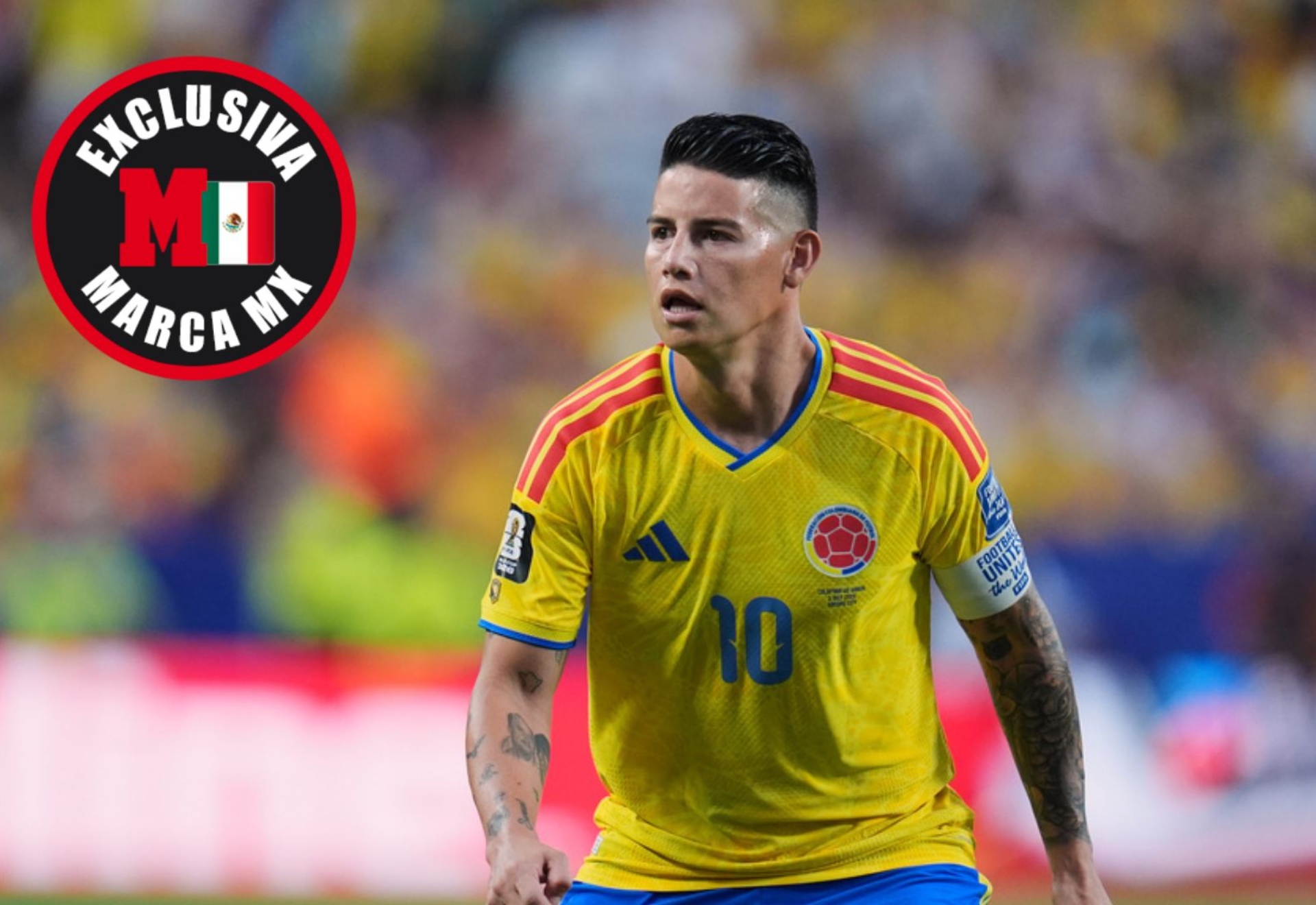 El destino insólito dónde James Rodríguez jugaría en Europa.