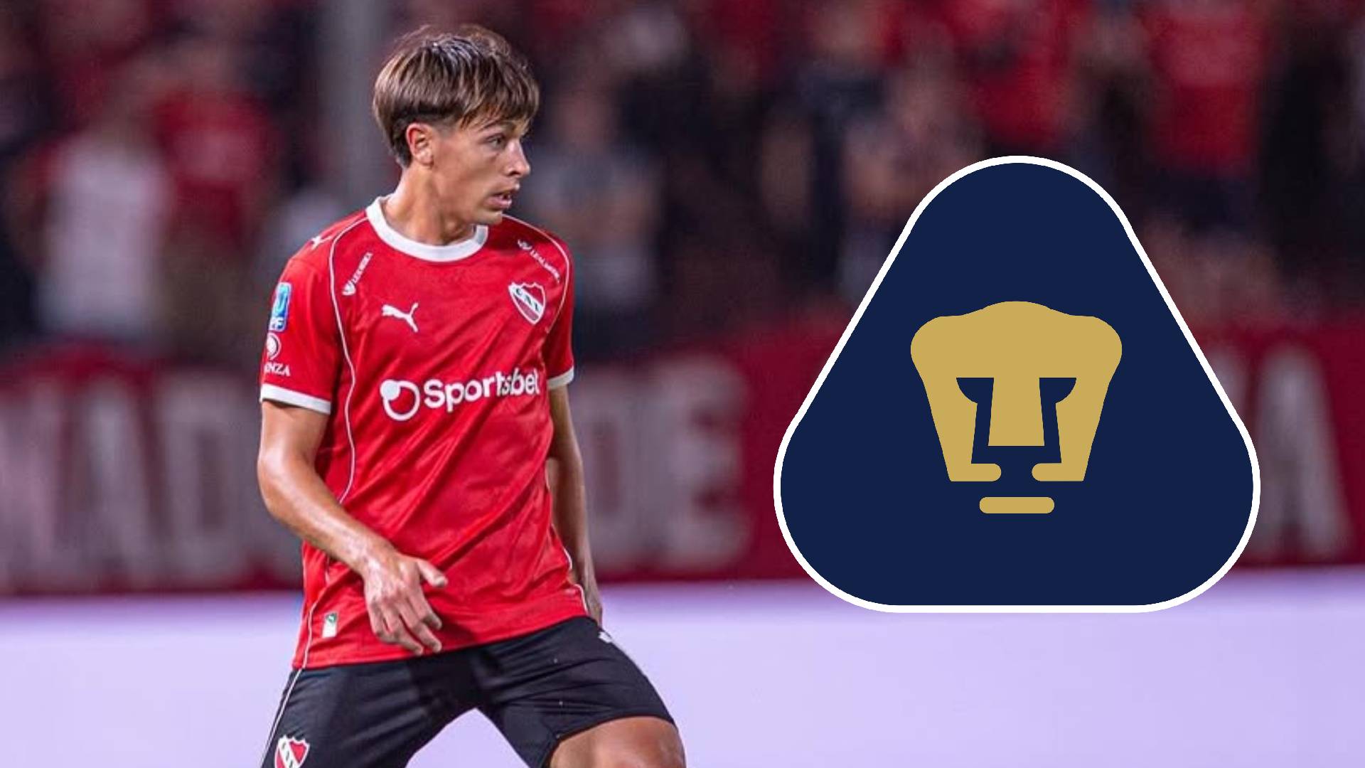 El volante de Independiente podría reforzar el mediocampo de Pumas IG @mateo.perezcurci / Especial