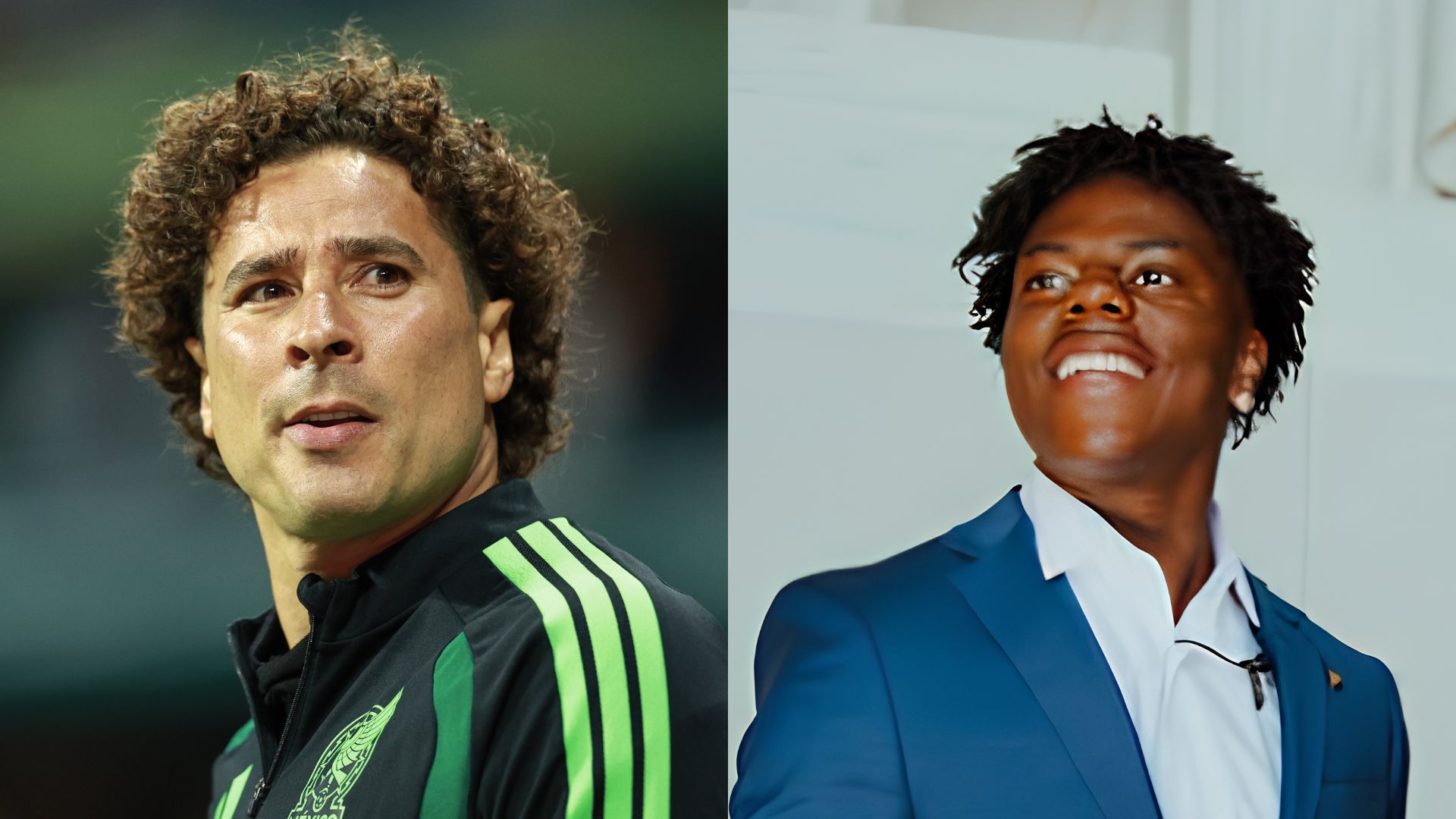 Guillermo Ochoa sorprendió a IShowSpeed durante su encuentro en Apple Park al entregarle un espresso que el streamer inicialmente confundió con tequila. / ESPECIAL MEXSPORT @ishowspeed