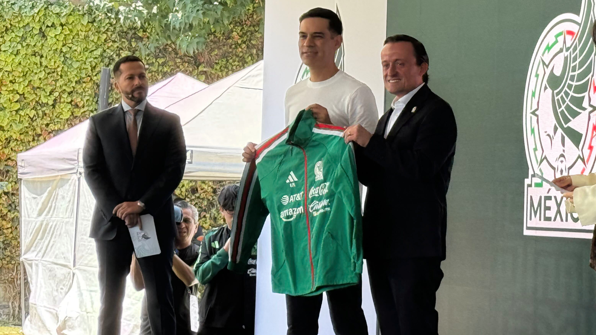 Mikel Arriola dio la bienvenida a Rafa Márquez como DT de México / Abigail Parra