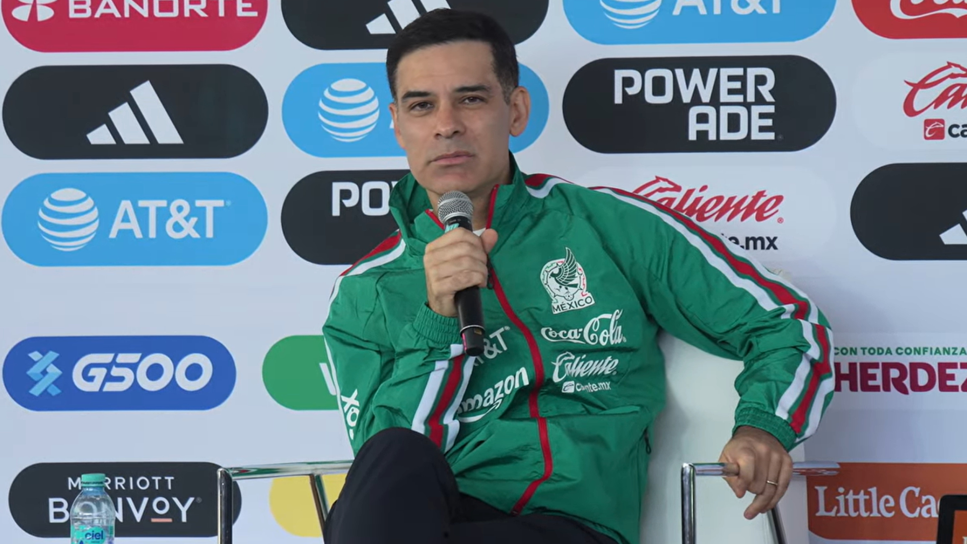 El Kaiser habló con la prensa en el CAR / Abigail Parra