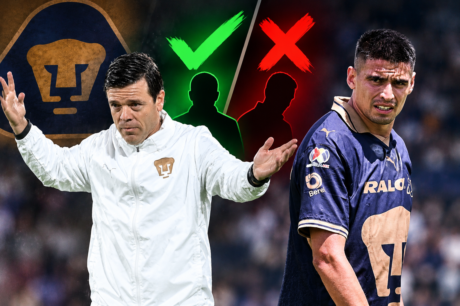 Solari y Martínez. MEXSPORT/IA