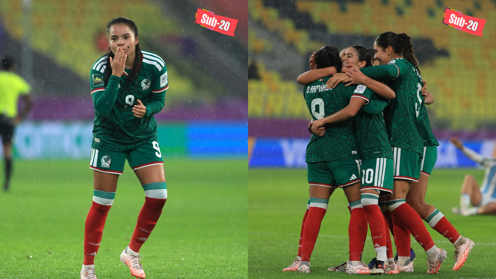 México Femenil se enfrentó a Argentina. / ESPECIAL