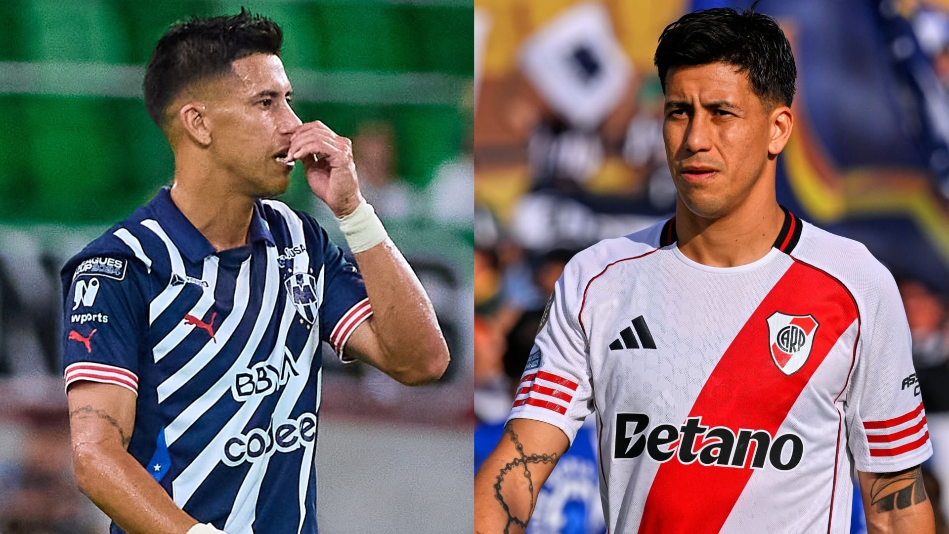 Maximiliano Meza tuvo su mejor momento jugando para Rayados. MEXSPORT