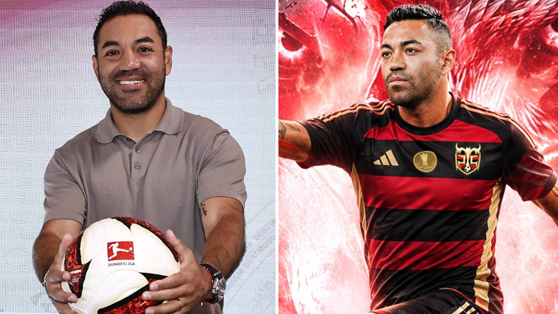 Marco Fabián con el Peluche Caligari Capturas X