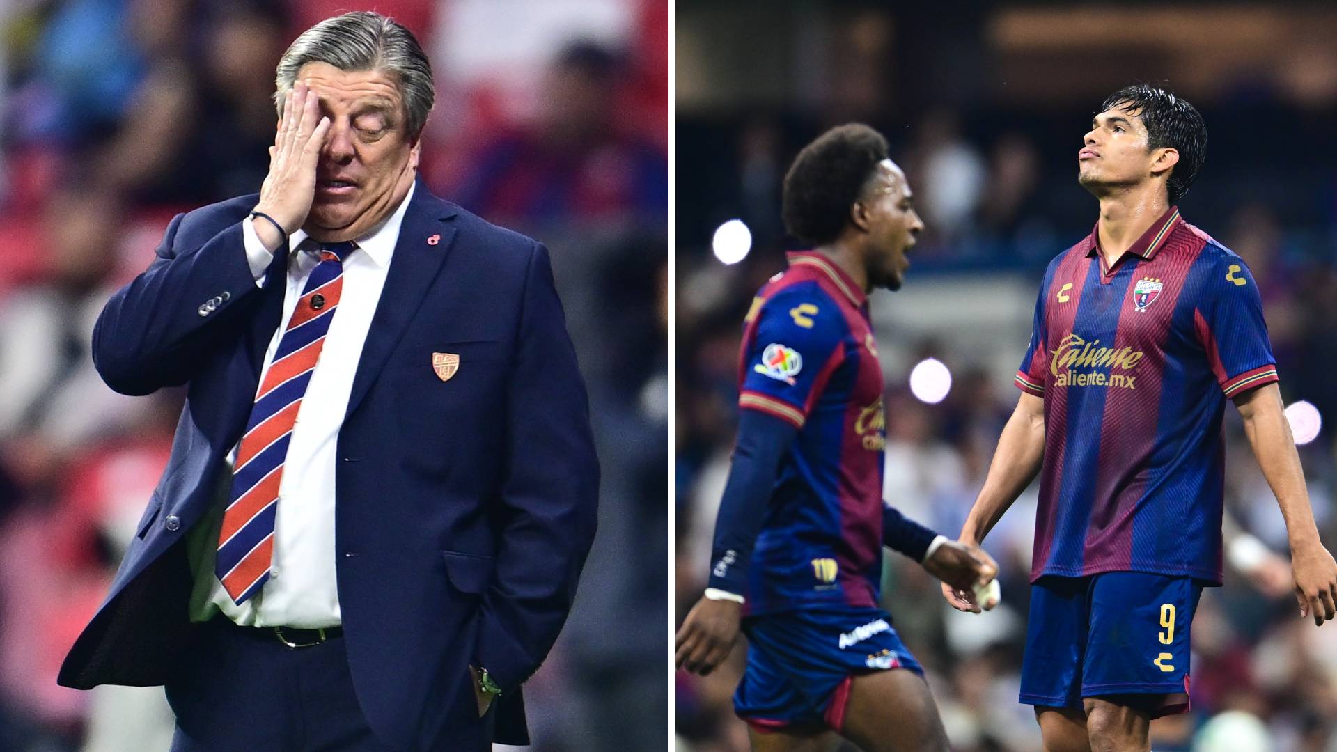 Miguel Herrera suma otra derrota con el Atlante en el Estadio Azteca MEXSPORT