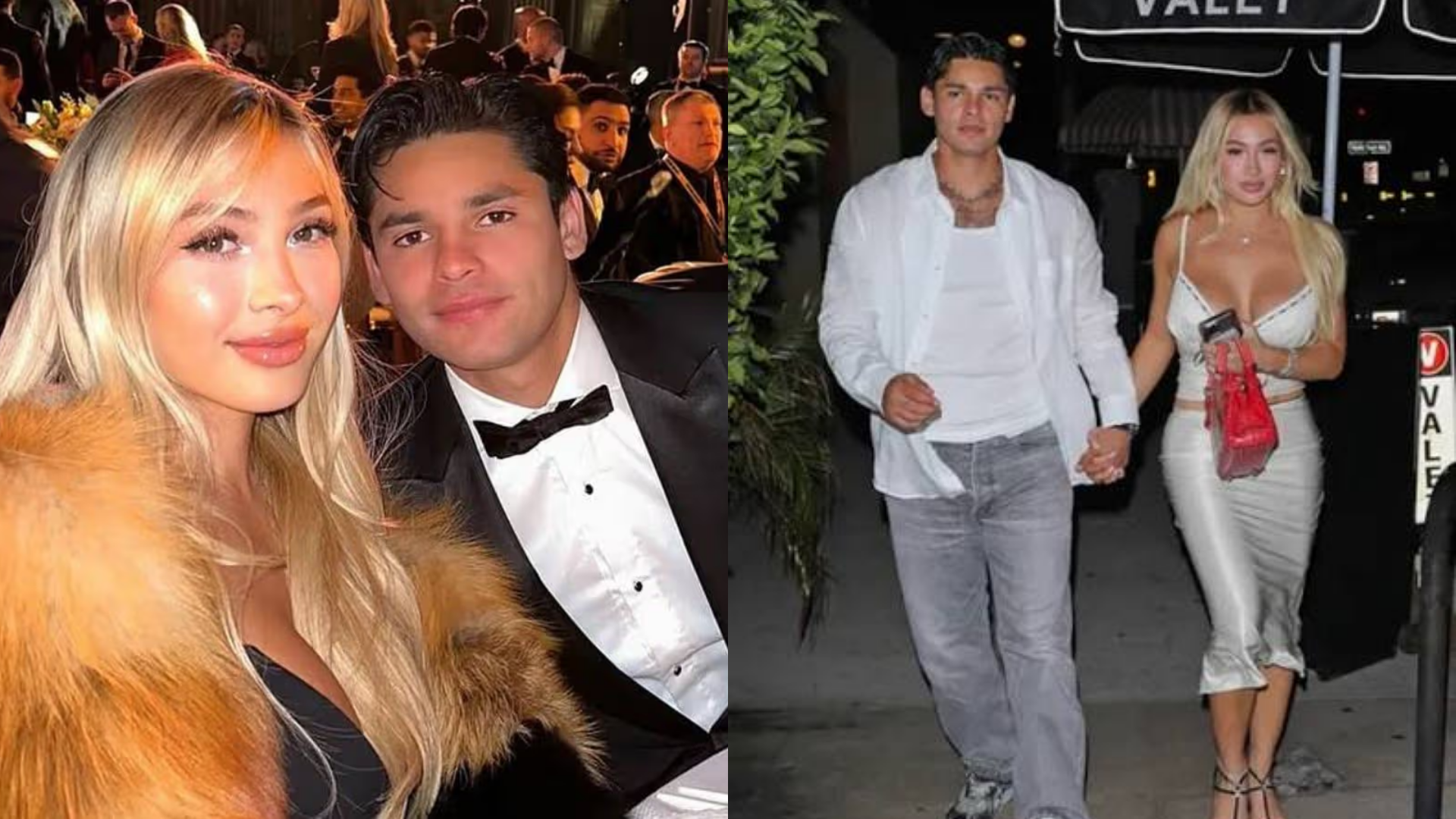 Ryan García tiene dos hijos con su actual esposa. / ESPECIAL