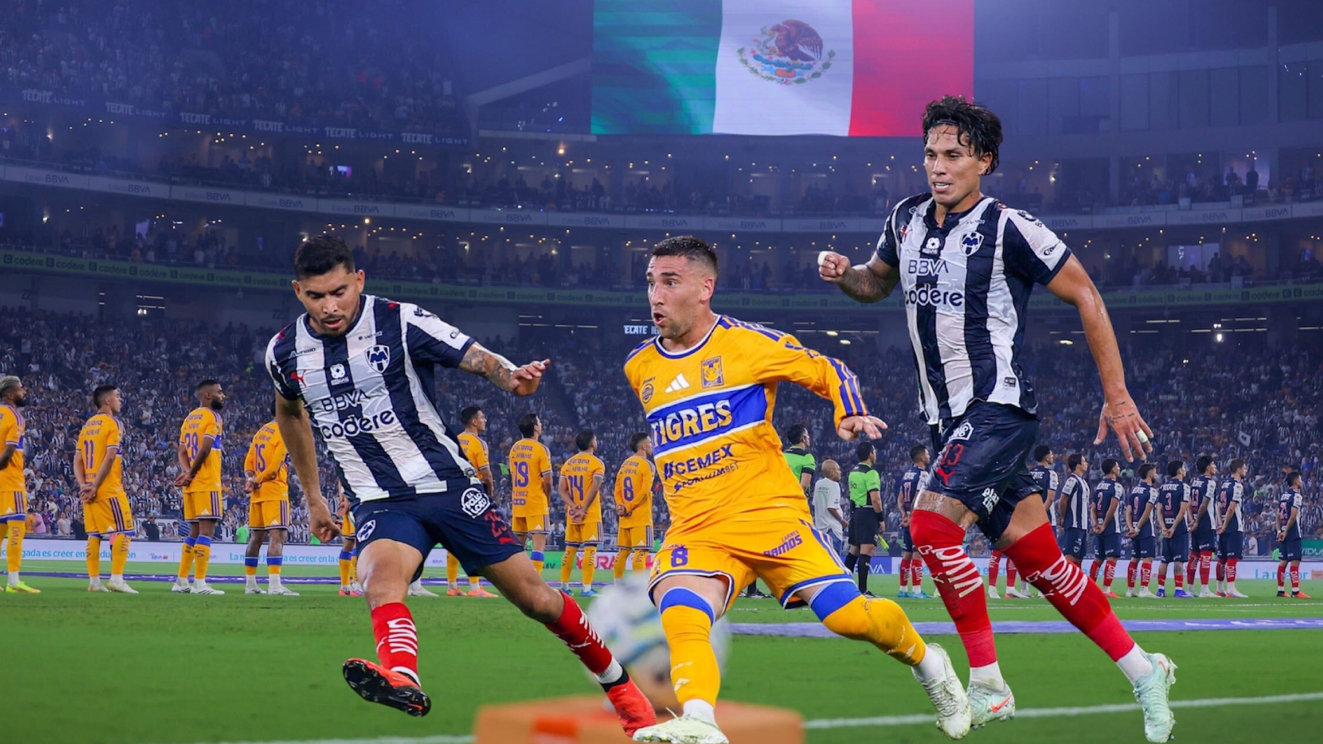 La edición 143 de la rivalidad entre felinos y rayados finalizó sin goles. MARCAMX
