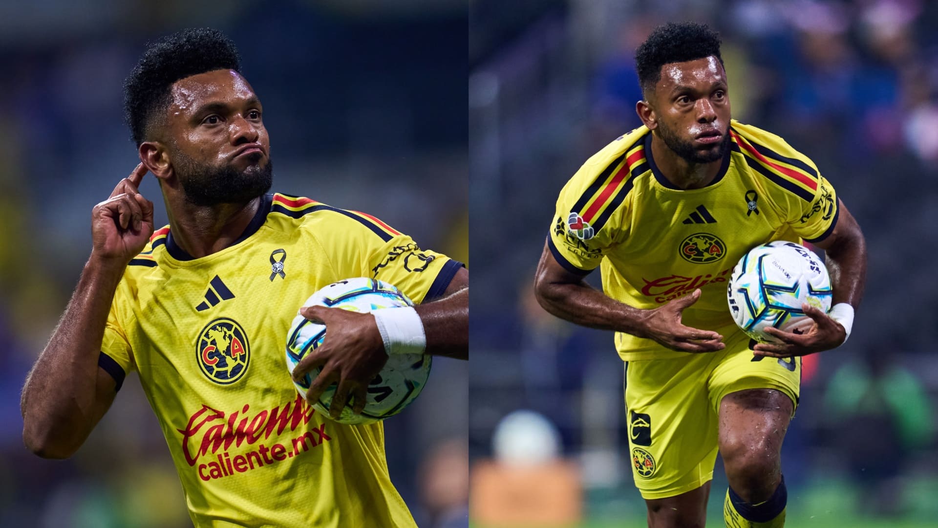 Miguel Borja anotó el tercer gol del América, que los acercó a La Máquina al final del juego MEXSPORT