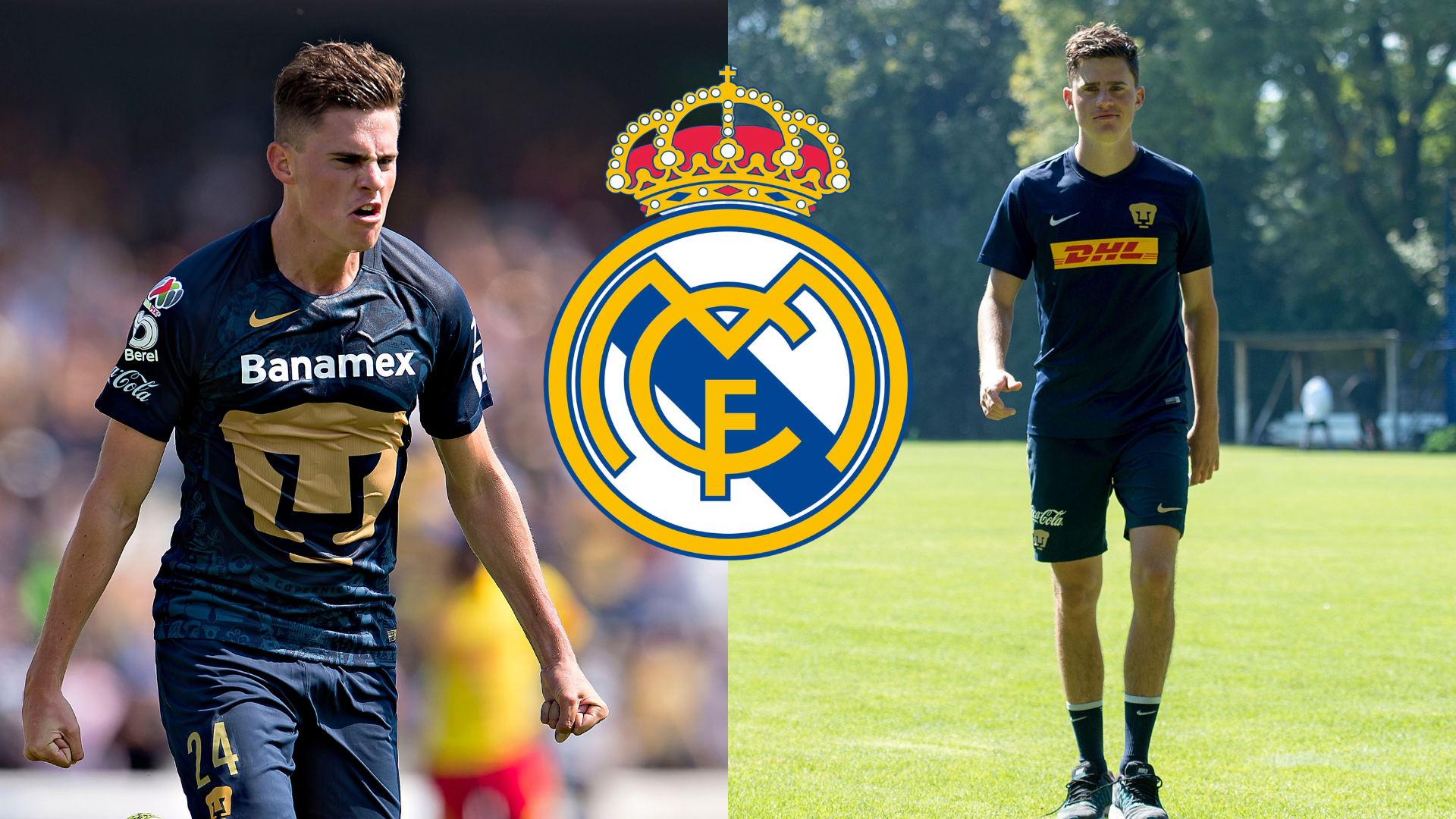 Quién es Santiago Palacios, el ex Pumas que se desarrolla en las juveniles del Real Madrid /MEXSPORT