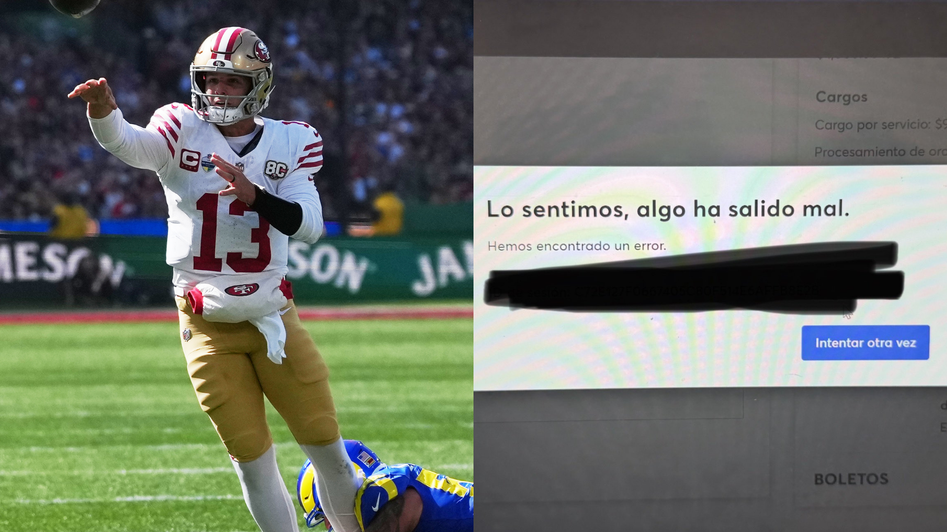 Caos con boletos de NFL en Ticketmaster en preventa del 49ers vs Vikings: “Me hicieron el cobro y no me dieron los boletos” /LAPRESSE
