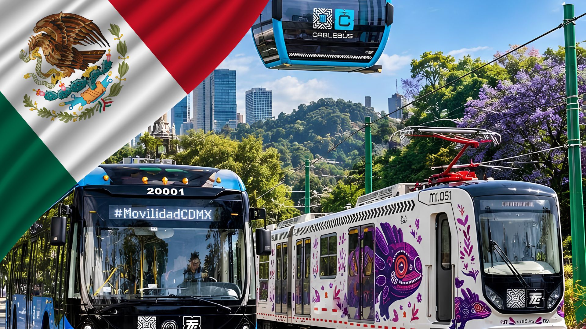 Las Fiestas Patrias modificarán los horarios del transporte público de la CDMX durante el Grito de Independencia y el Desfile Militar. / ESPECIAL X @STECDMX
