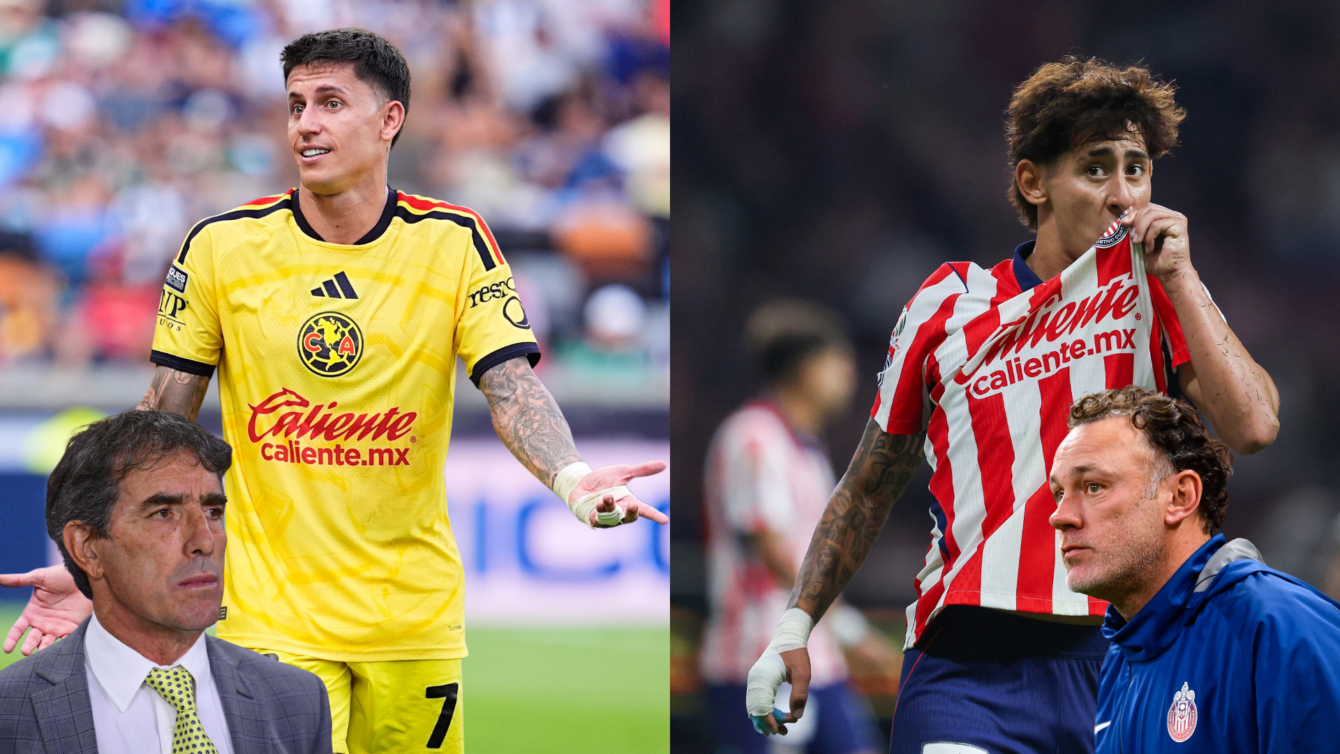 América vs Chivas Pronóstico: ¿Quién se quedará con el Clásico Nacional, Guillermo Almada o Gabriel Milito? /MEXSPORT