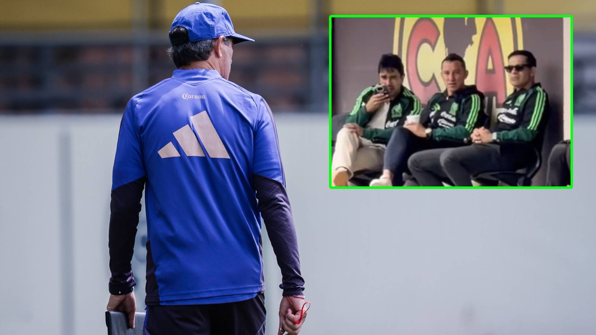 Rafael Márquez y Andrés Guardado de visita en America / Especial