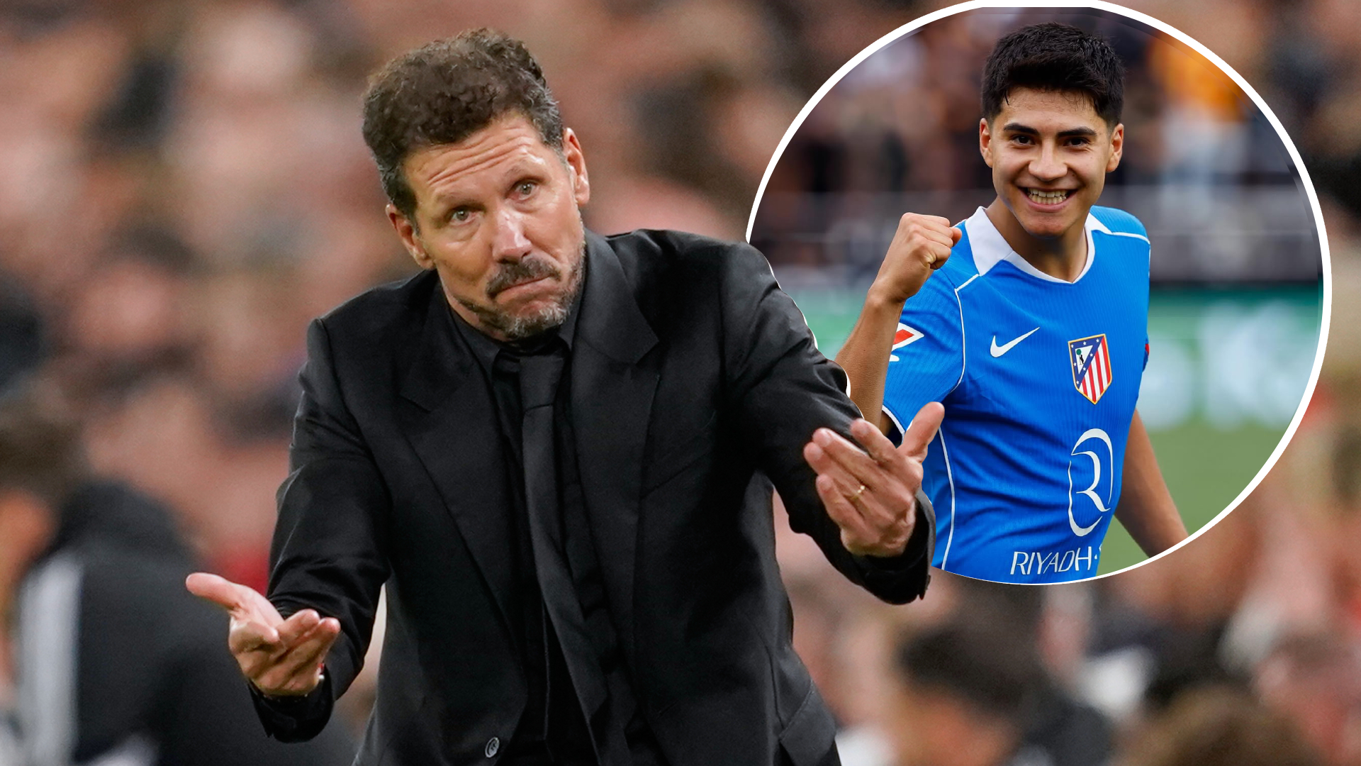 El entrenador de los Colchoneros destacó la actitud del mexicano / LAPRESSE