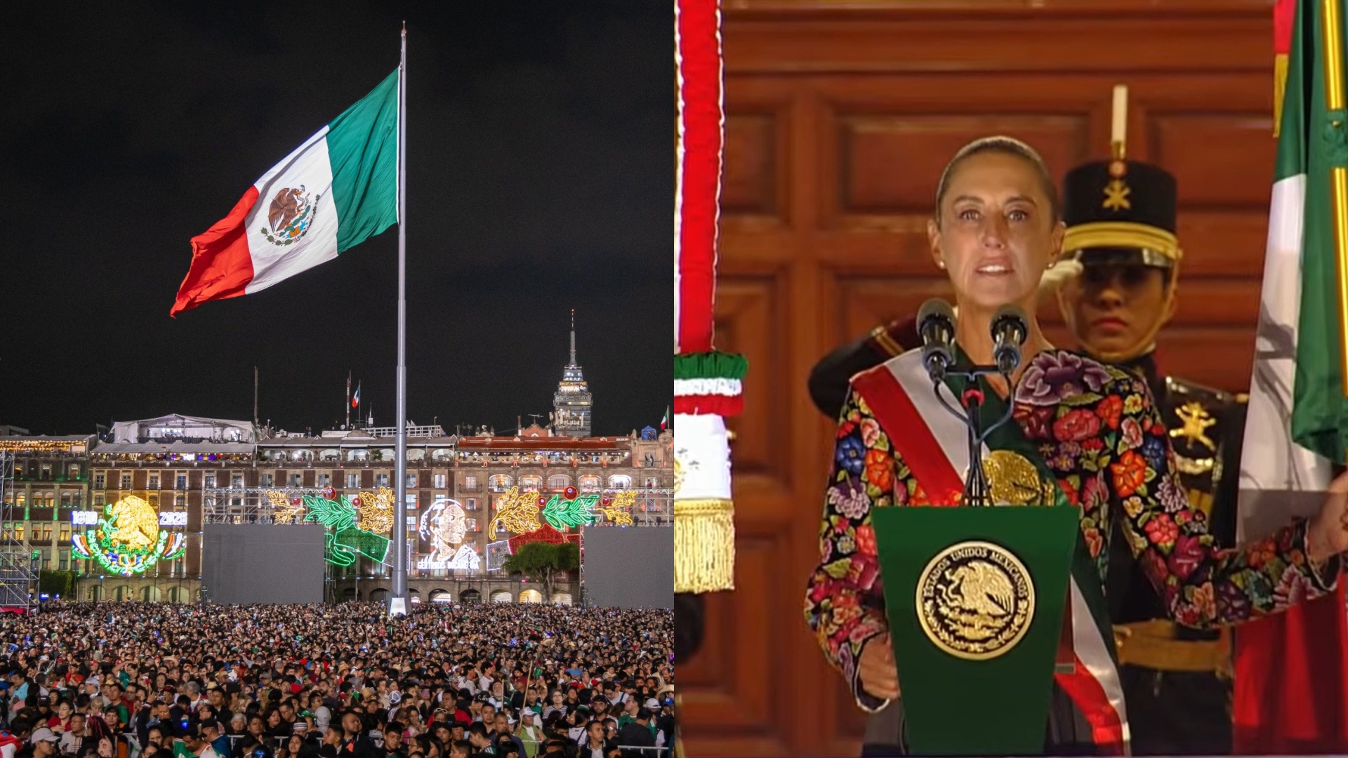 Claudia Sheinbaum - Grito de Independencia