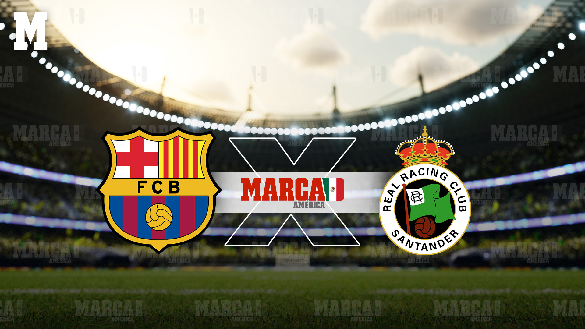 Barcelona vs Racing de Santander MARCA