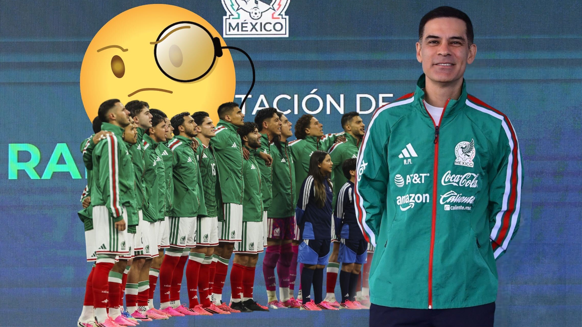 Rafa Márquez y su cuerpo técnico ya fueron presentados como el nuevo equipo de trabajo en la Selección Mexicana. MARCAMX