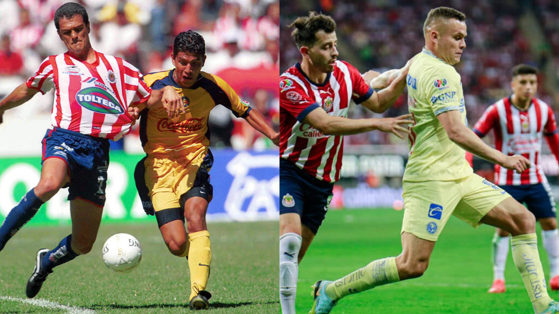 América ha ganado más clásicos vs Chivas. / ESPECIAL