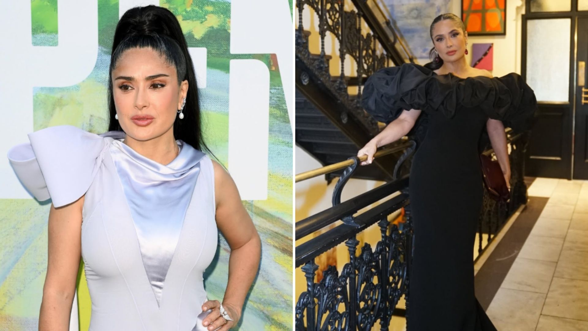 Salma Hayek, actriz, 60 años: “No tengo tiempo para hacer ejercicio, estoy trabajando; hago yoga restaurativo Instagram: salmahayek