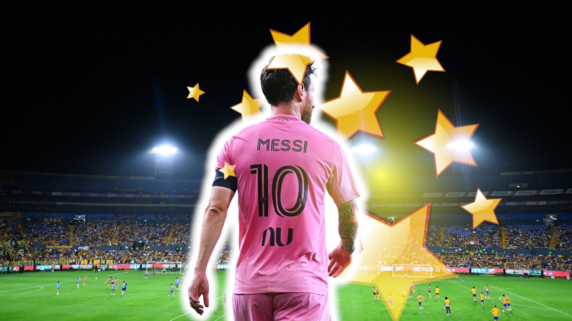 Messi estaría jugando en el Volcán como rival de Nahuel Guzmán. MARCAMX