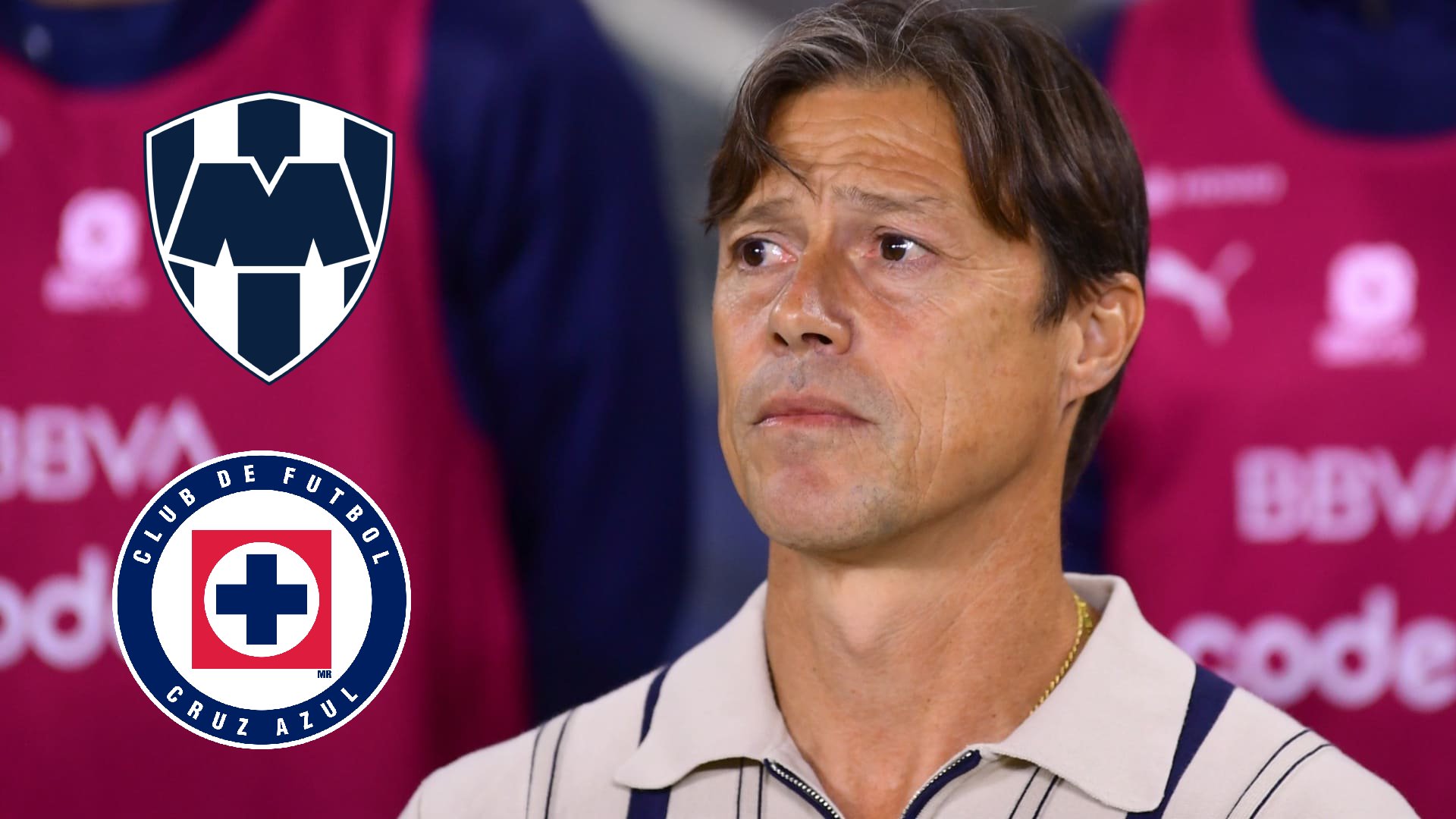 Matías Almeyda descarta crisis en Rayados precio al juego contra Cruz Azul. MEXSPORT/ESPECIAL