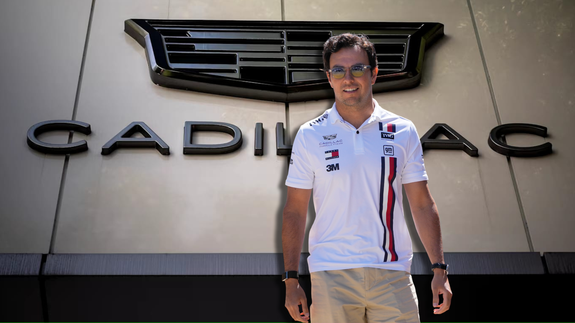 El mexicano ya recorrió las instalaciones en Silverstone / Cadillac F1 Team