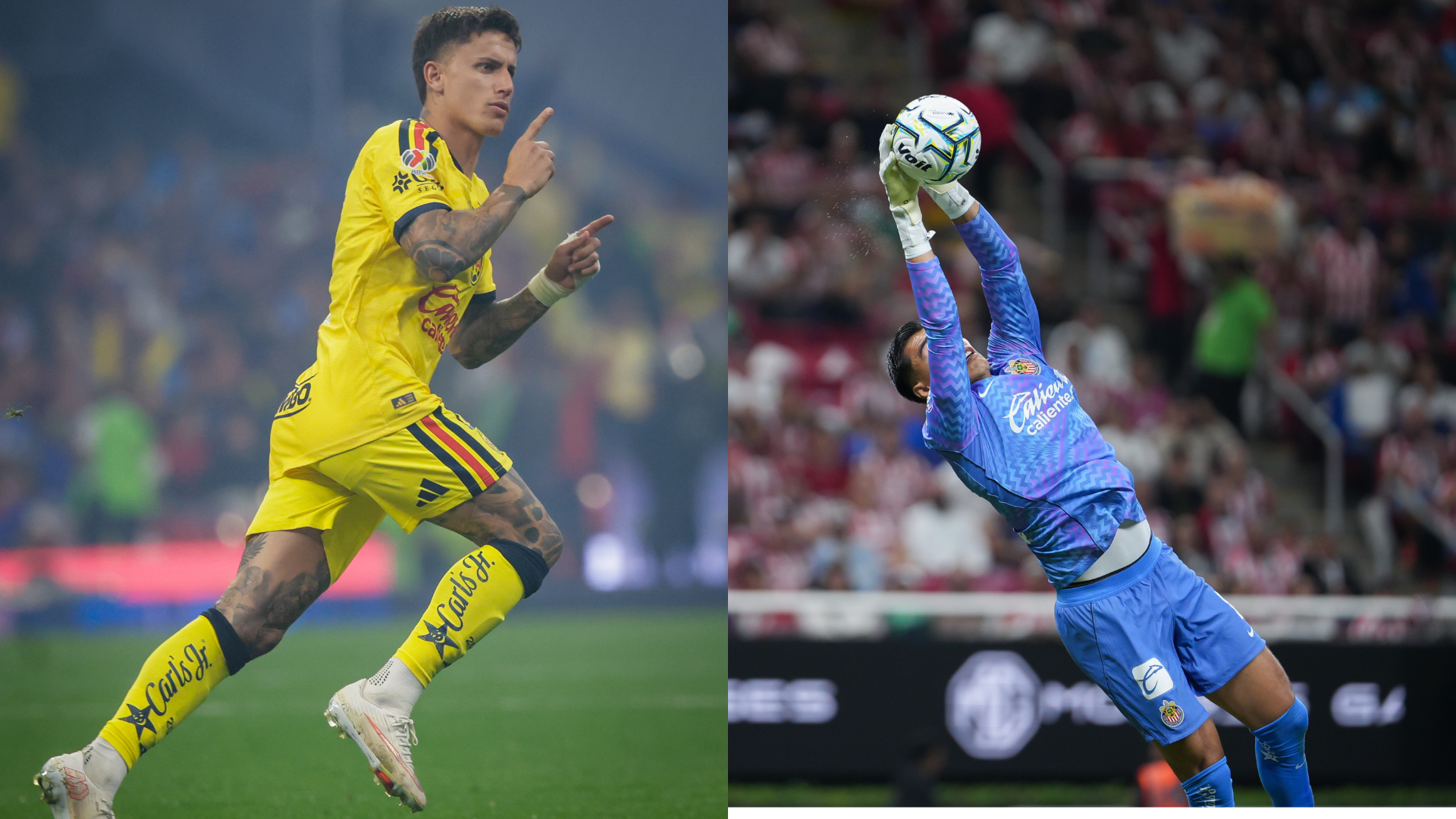 América y Chivas se enfrentan en el Estadio Banorte. / ESPECIAL