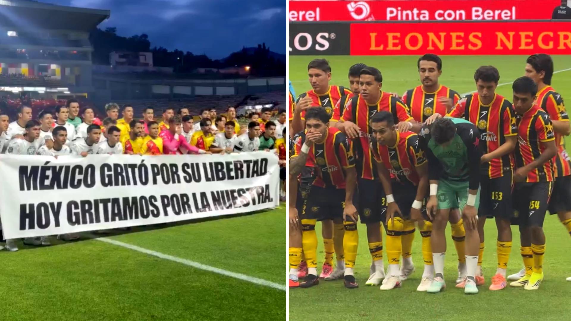 Jugadores de la Liga de Expansión realizaron una nueva protesta Capturas X