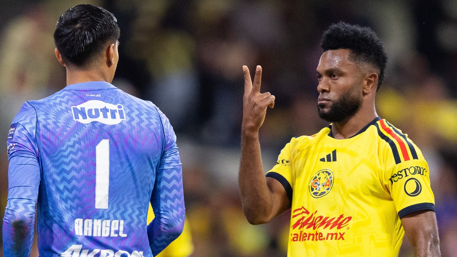 Miguel Borja le recordó a Rangel que le hizo dos goles / MexSport