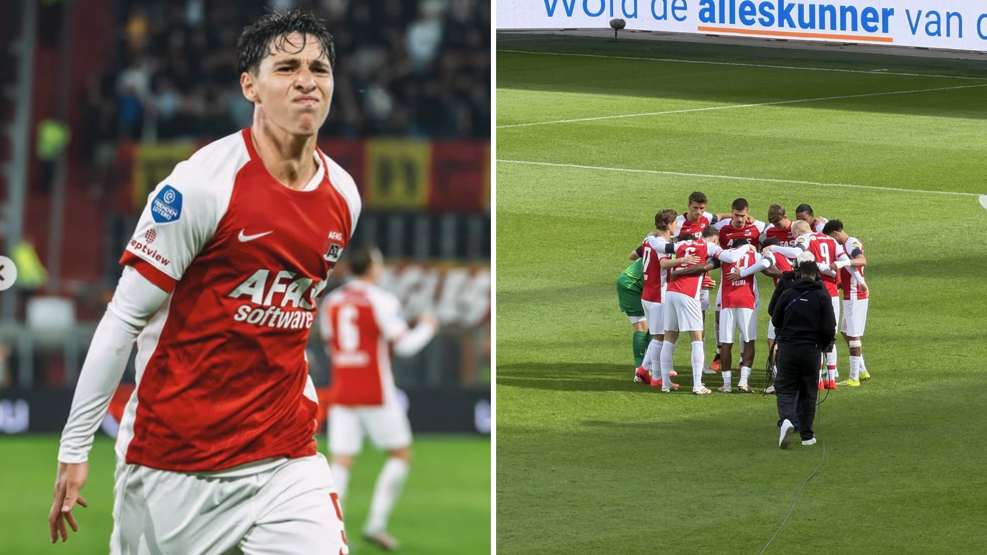 Mateo Chávez continúa invicto en la Eredivisie antes de reportar con la Selección Mexicana: Resumen AZ Alkmaar 1-0 SC Telstar /IG@mateo.chaveez X@barracudo