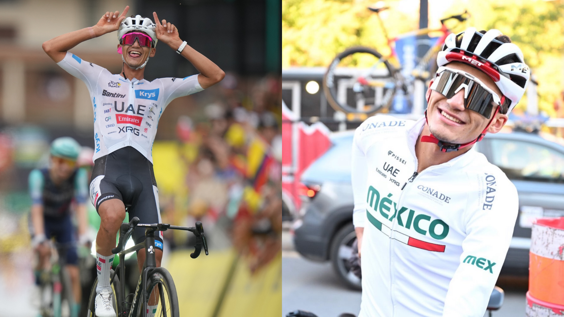 Isaac del Toro en el Mundial de Ciclismo 2026 /LAPRESSE X@dharmashhh