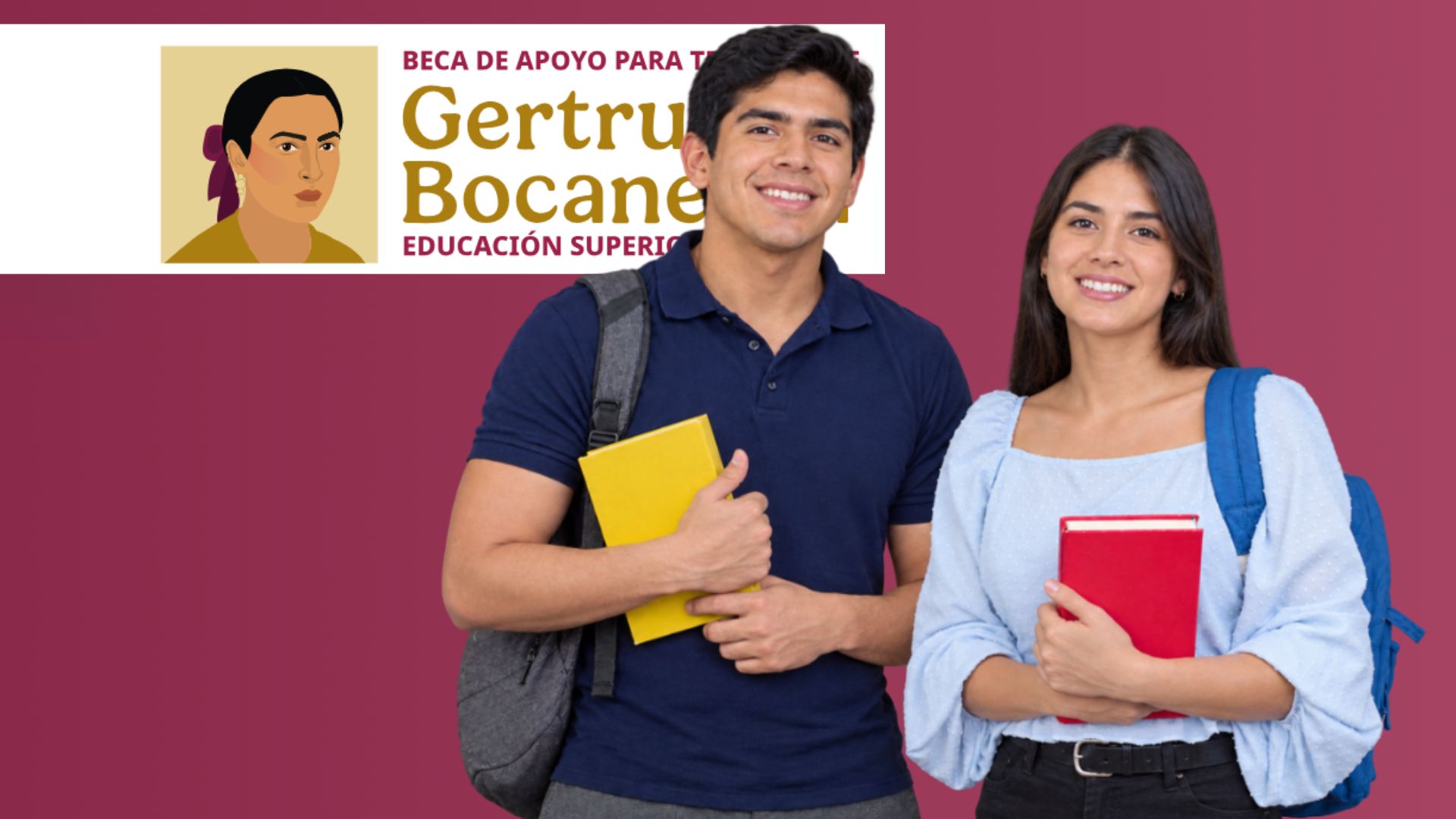 El registro de la Beca Gertrudis Bocanegra abre este 21 de septiembre para estudiantes universitarios de cinco estados y permanecerá disponible únicamente hasta el día 30. / ESPECIAL GOBMX