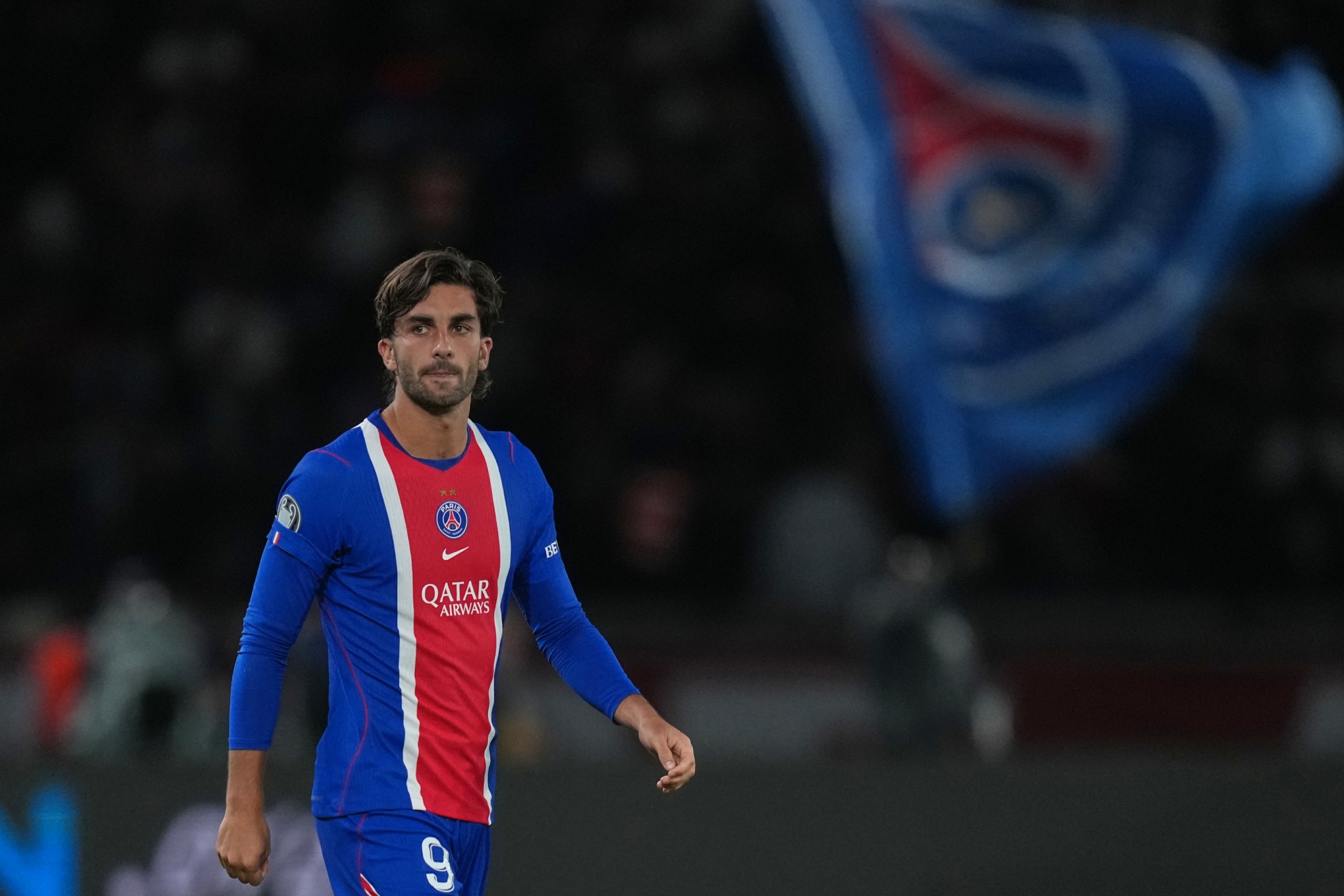 Ferrán Torres, en un partido con el PSG. LAPRESSE
