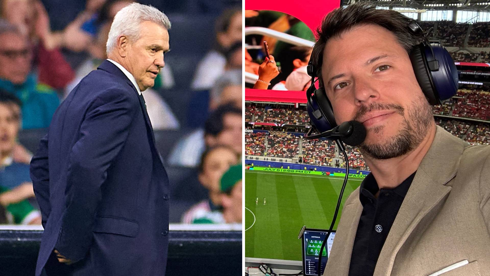 Javier Aguirre / Pepe del Bosque MEXSPORT / Captura X