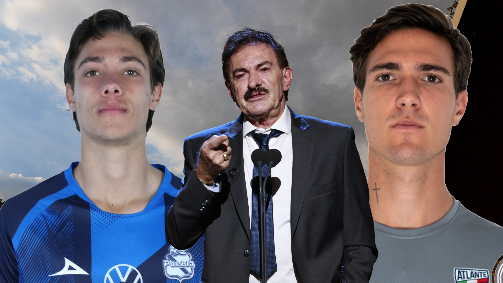 Patricio García y Gianluca Davino buscan hacer su carrera en el futbol / Mexsport