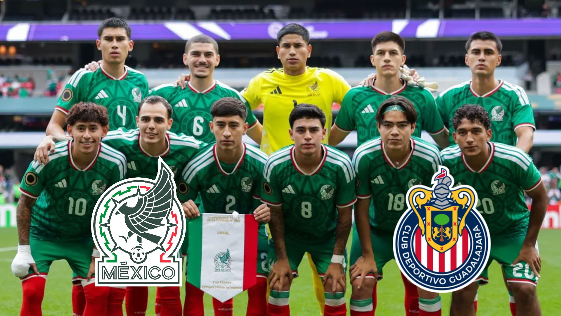 Chivas es el equipo que más jugadores aporta a los diferentes Tricolores MEXSPORT/ESPECIAL