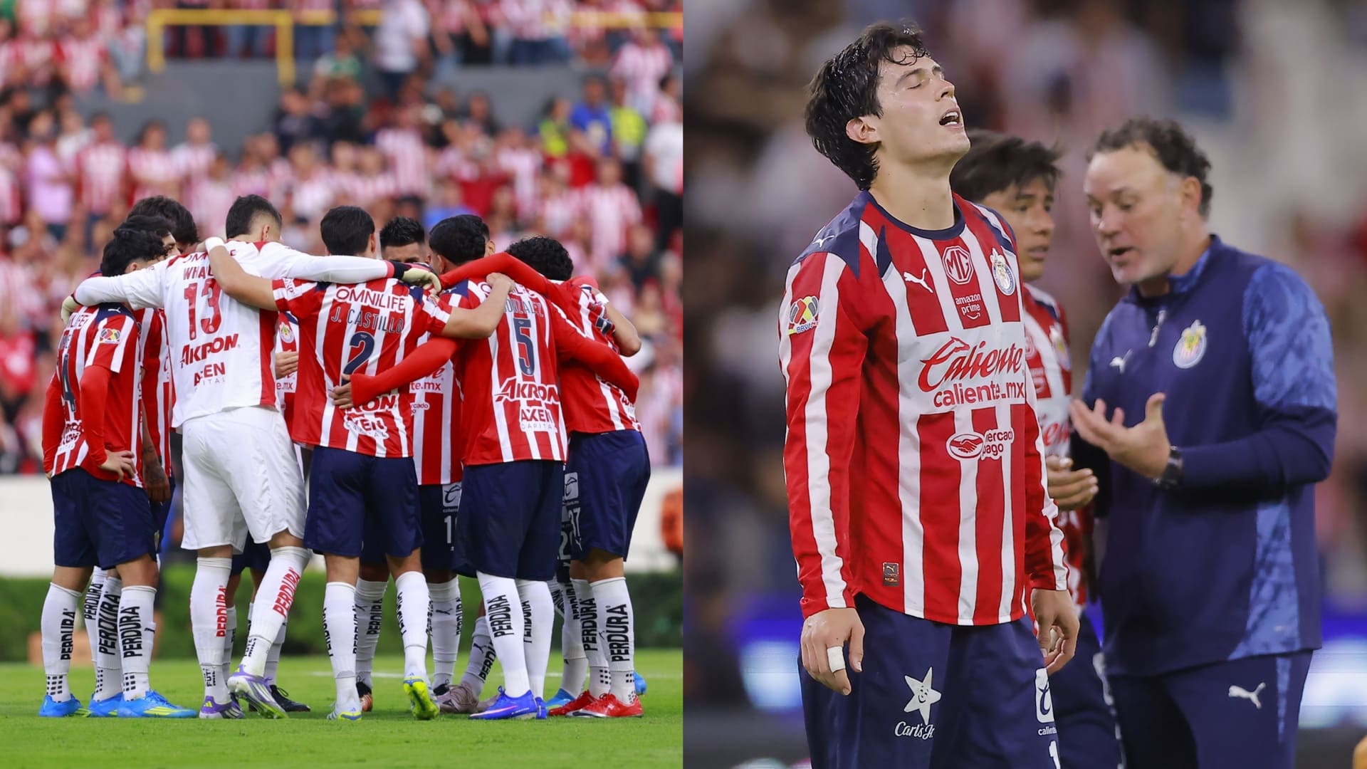 Chivas sufrió en la Liguilla del Clausura 2026 sin sus seleccionados. MEXSPORT